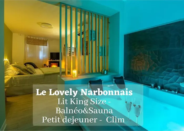 Le Lovely Narbonnais - Balneo & Sauna